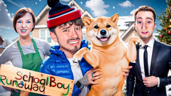 МОЯ НОВАЯ СОБАКА ЗЛЫХ РОДИТЕЛЕЙ В SCHOOLBOY RUNAWAY В МАЙН
