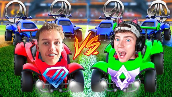 MEXIFY & HUGO vs 4 SILBER SPIELER! | Rocket League