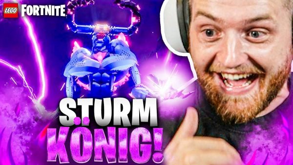 😱😨KRANKER Bossfight! - WIR besiegen DEN STURMKÖNIG! |  XXL LEGO Fortnite Update!!