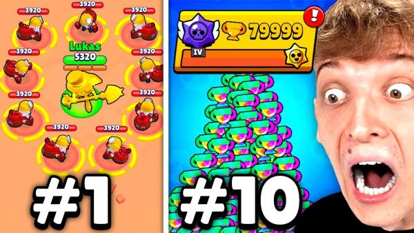 JEDE MINUTE wird meine AUFGABE SCHWERER in Brawl Stars! (80.000🏆)