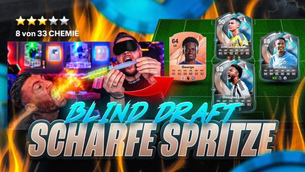 Wer bekommt die SCHÄRFSTE SPRITZE 🥵💉 BLIND DRAFT BATTLE und einer hat GLÜCK 😂