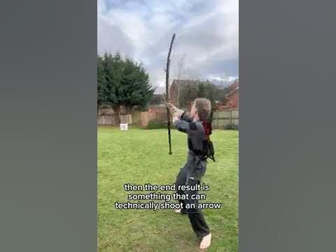 Can you make a bow out of swords?