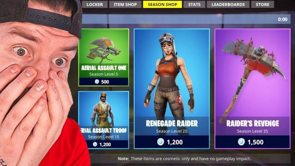 RENEGADE RAIDER SHOP STREAM ist DA!
