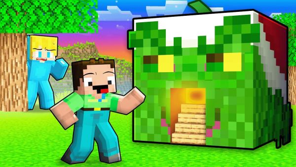 Billy hat eine GEHEIME GRINCH Basis gebaut in Minecraft!