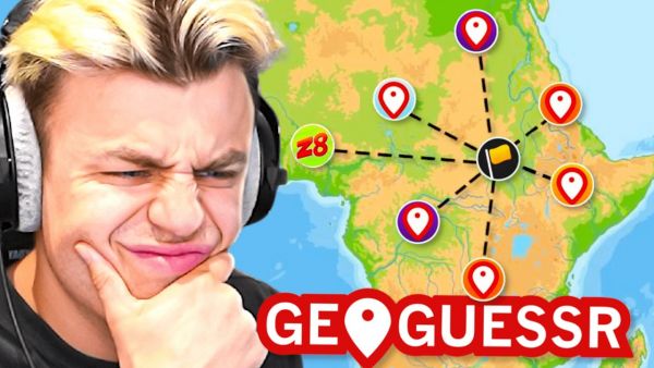 1 GEOGUESSR PRO VS 15 NOOB STREAMER