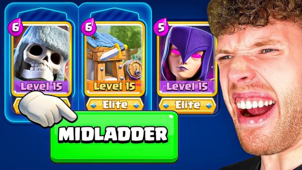 😱🤯SOLANGE MID-LADDER DECKS SPIELEN, BIS ES ESKALIERT... | Clash Royale Deutsch