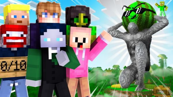 STREAMER BEWERTEN... MEINE FERTIGE XXL BASE... (Minecraft Craft Attack)