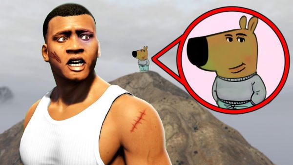 GTA 5 - ICH habe den CHILL GUY HUND gefunden!!🐶😎