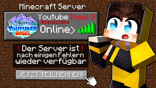YouTuber INSEL 3 SERVER ONLINE!? Danach Fortnite!