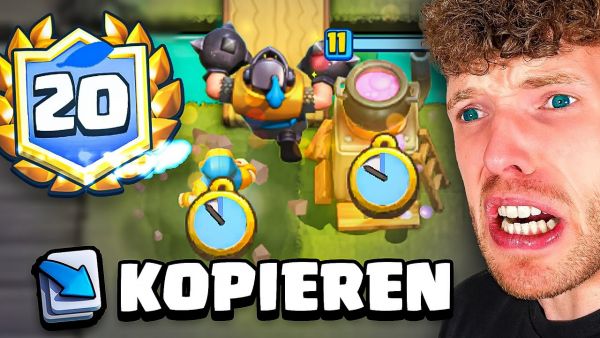 😱🤯ICH KLAUE JEDES GEGNER-DECK, BIS ICH 20 SIEGE HABE... (Eskalation) | Clash Royale Deutsch