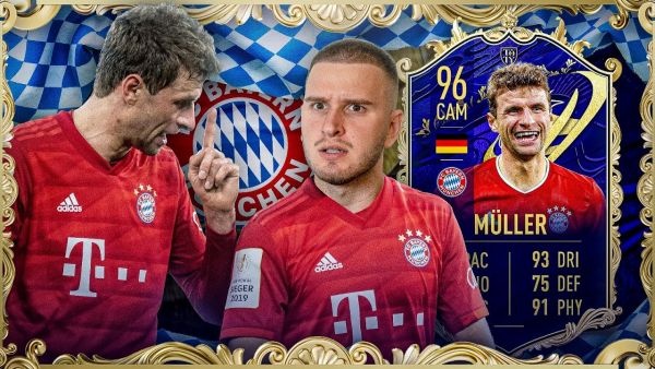 DER ALLER ECHTE TOTY MÜLLER SQUAD BUILDER BATTLE 💀😱😱 FIFA 21