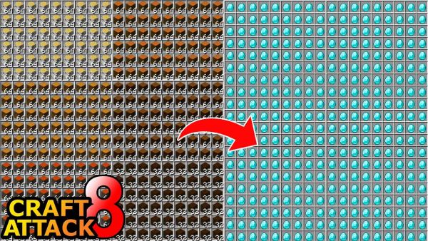 Das wird teuer! Ich kaufe den Holz Shop KOMPLETT leer! - Minecraft Craft Attack 8 #189