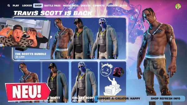 wann kommt TRAVIS SCOTT neues BUNDLE?