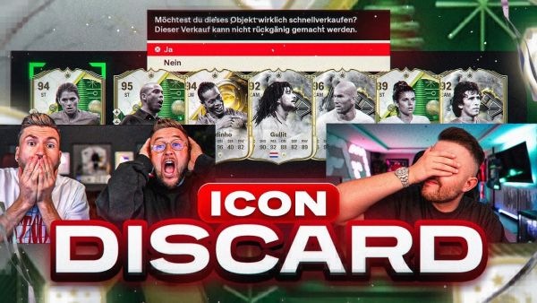 Hier werden MILLIONEN DISCARDED .. ☠️ RETRO ICON DISCARD BATTLE ist ZURÜCK 😱