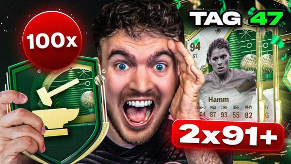 2x 91+ ICON GEZOGEN! WAS ERREICHT man in FC 25 ohne FC POINTS? TAG 47 🥼🧐🧪