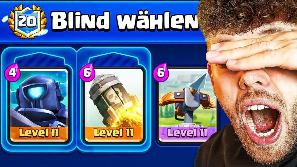 😱🤯BLIND DECKS BAUEN für 20 SIEGE... (Katastrophe) | Clash Royale Deutsch