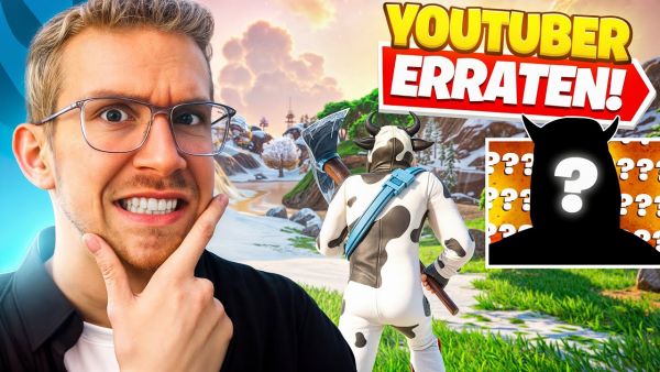 ICH ERRATE FORTNITE YOUTUBER NUR MIT IHREM GAMEPLAY! 🏆 (schwer)