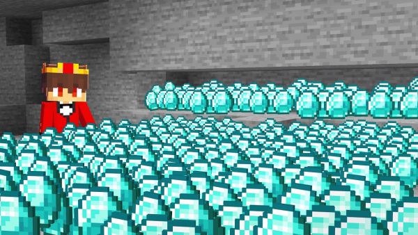 Semlaki Hat 1,000,000 DIAMANTEN in Minecraft!