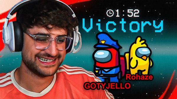 DER SCHNELLSTE WIN ALLER ZEITEN!🏅 4x IMPOSTER in Among Us mit Rohat, Breitenberg, Mcky & Co.🔥