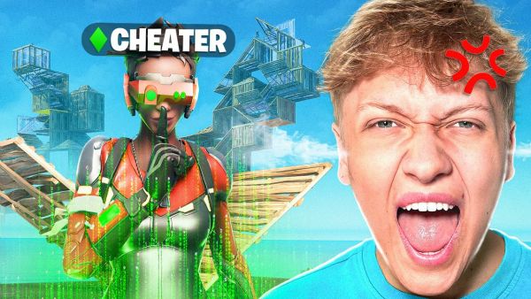 Ich Besiege einen CHEATER in Fortnite 1v1s.