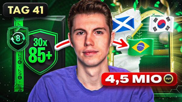 95+ OMGG 😱 4.500.000 COINS im Pack 😍 (Schon wieder) FC 25 ohne Echtgeld: Tag 41