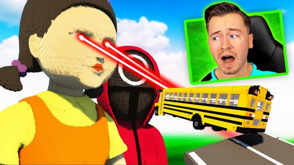 AUTOS vs SQUID GAME PUPPE!👁️😈 (Teardown #61)