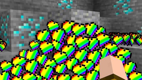ICH BEKOMME alle GEHEIMEN SUPER HERZEN in Minecraft!