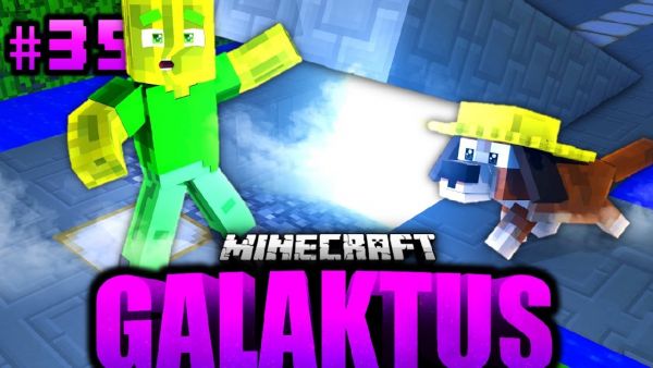 Das GEHEIMNIS unter MEINEM HAUS...?! - Minecraft GALAKTUS #35 [Deutsch/HD]