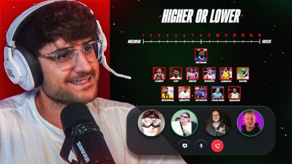 Hat Messi 2024 mehr verdient als CR7🤔HIGHER ODER LOWER QUIZ SHOW🔥 mit Zarbex, Schradin & Kroko😂