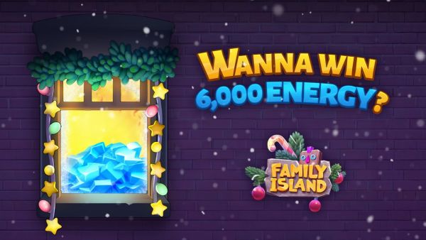 Family Island: 𝐅𝐑𝐄𝐄 𝐄𝐍𝐄𝐑𝐆𝐘 below⚡Spot the energy for a chance to 𝐖𝐈𝐍 𝟔,𝟎𝟎𝟎 𝐄𝐍𝐄𝐑&#