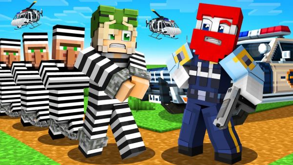 ICH VERHAFTE DAS GANZE DORF ALS POLIZIST! Minecraft Beruf