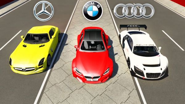 Mercedes vs Audi vs BMW (Crash-Test Simulator)