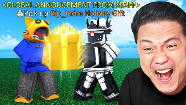 Rip Indra Gave Me The SECRET OWNER GIFT In Blox Fruits