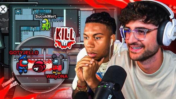 DAS BESTE IMPOSTER DUO 😈🔪 B4B Imposter in Among Us mit Sidney, Willy, Mert, Mcky & Co. 🔥
