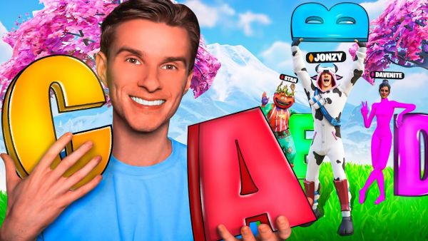 JEDER BUCHSTABE ⇨ 1 FORTNITE ITEM