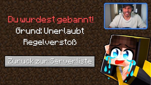WURDE ich WIRKLICH GEBANNT? YouTuber INSEL 3 LIVE STREAM