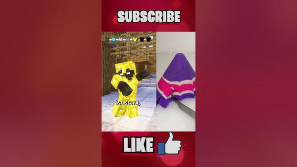 WENN SIE IHRE RÜSTUNG IN MINECRAFT HERUNTERLAGEN! PT2 #shorts