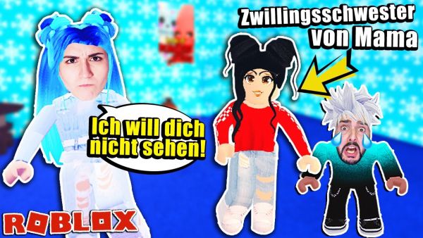 MAMA DANIA HAT EINE ZWILLINGSSCHWESTER...aber sie haben Streit & Mama will sie nicht sehen! [Roblox]