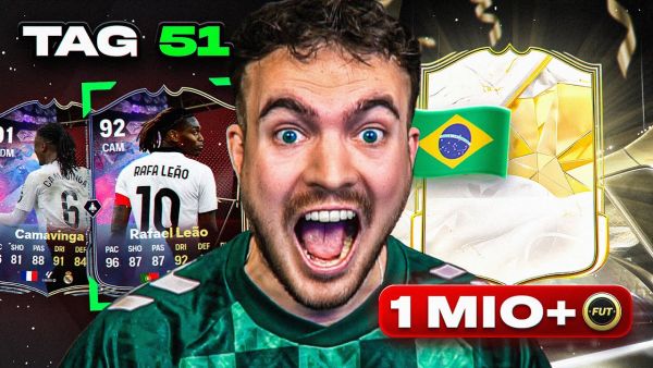 OMG 1 MIO+ BRASILIEN ICON! WAS ERREICHT man in FC 25 ohne FC POINTS? TAG 51 🥼🧐🧪