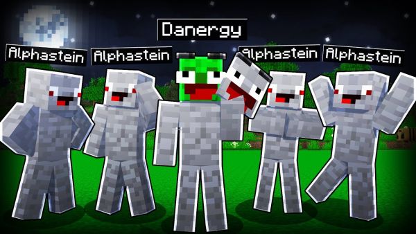 ICH BIN VERSTECKT IM ALPHACLAN als ALPHASTEIN