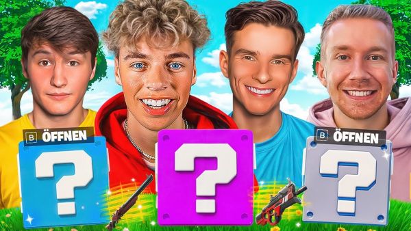 Das LUCKYBLOCK RACE in Fortnite gegen Alvi, Jonzy & Magican! 🏆
