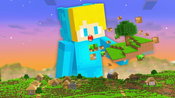 Minecraft, aber man kann ALLES essen