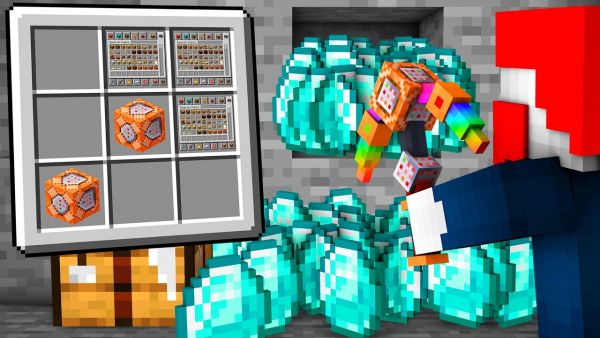 ADMIN CRAFTEN in MINECRAFT!