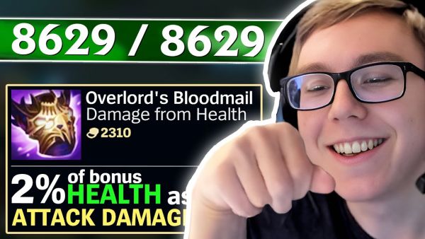 I'M UNSTOPPABLE! 8600 HEALTH & 450 AD 😱