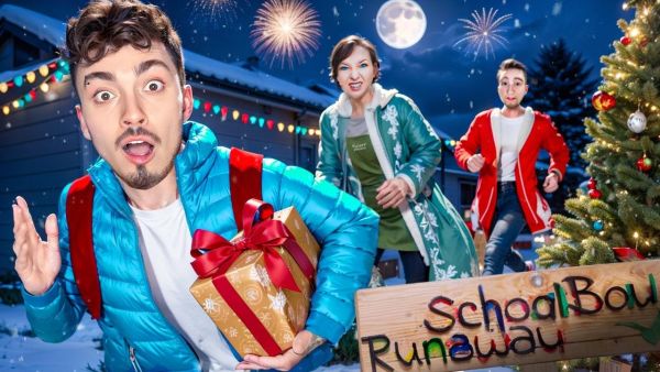 СБЕГАЮ С НОВОГО ГОДА ЗЛЫХ РОДИТЕЛЕЙ В SCHOOLBOY RUNAWAY В i