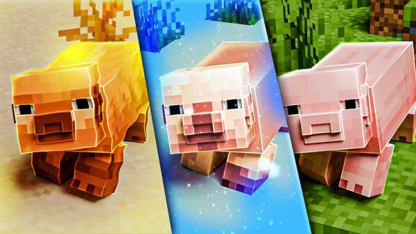 NEUE Schwein-Varianten, Blätter & Blumen! (Neues Minecraft Update)