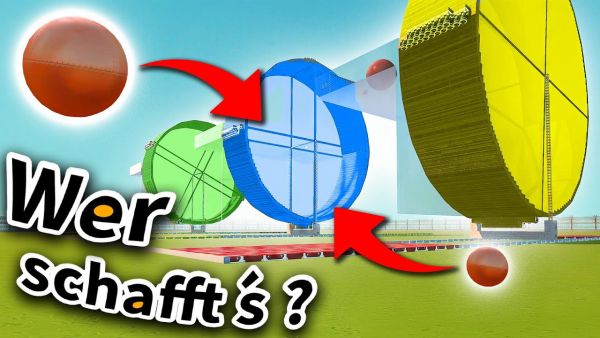 BALL im HAMSTERRAD | Wer schafft's