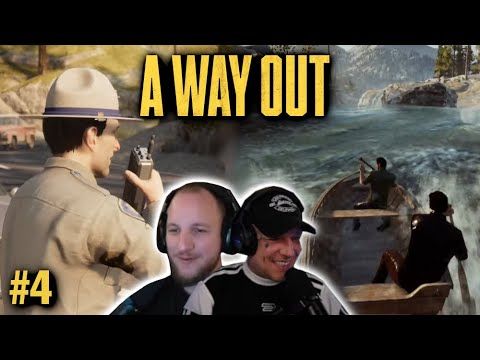 👮🫣DICKE VERFOLUNGSJAGD! - A WAY OUT mit @SpontanaBlack  #4 | ELoTRiX Highlights