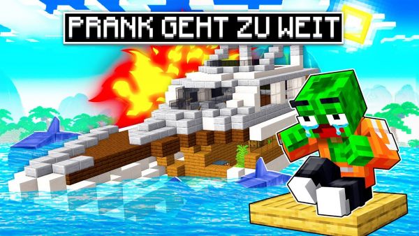 ich PRANKE Youtuber auf der Youtuber Insel 3 (geht zu WEIT)
