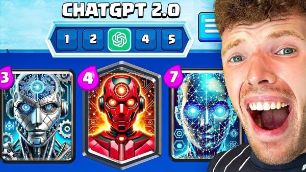 😱⚙️CHATGPT 2.0 BAUT MEINE DECKS, BIS ICH RAUSFLIEGE... | Clash Royale Deutsch